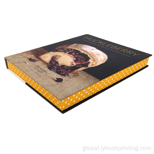 Custom Hardcover Book Printing OEM Full Color Publishing Hardcover Cookbook Printing Factory